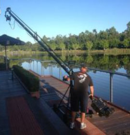 camera crane film equipment hire sunshine coast