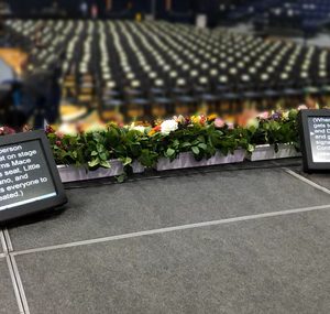 autocue teleprompters and stage prompters